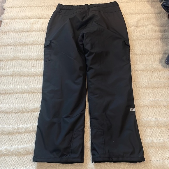 Zermatt snow ski pants snowboarding insulated black zipper pockets men’s size XL - Picture 12 of 16